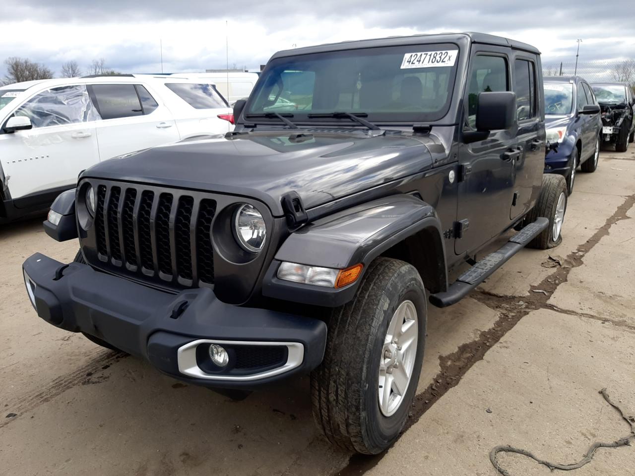 Photo 2 from auction – 2021 JEEP GLADIATOR with VIN 1C6HJTAG9ML506211