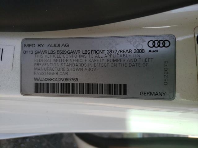 Photo 10 from auction – 2013 AUDI S7 PRESTIG with VIN WAU32BFC4DN099769