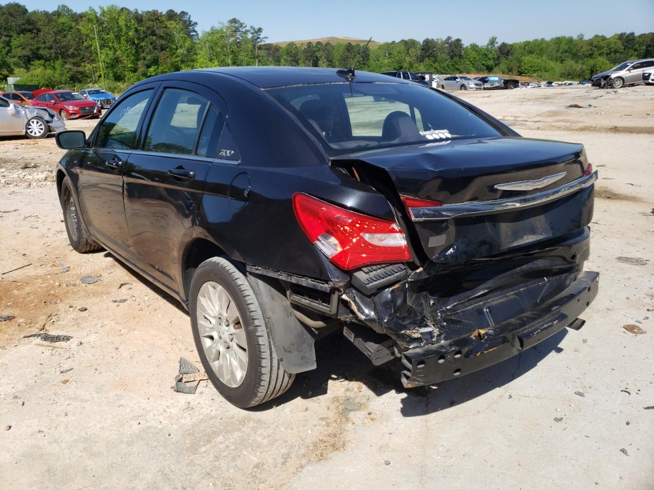 Photo 3 from auction – 2012 CHRYSLER 200 LX with VIN 1C3CCBAB1CN224759