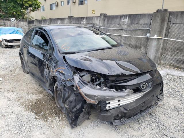 TOYOTA COROLLA LE 2021 with VIN 5YFEPMAE3MP169816 - Photo from auction