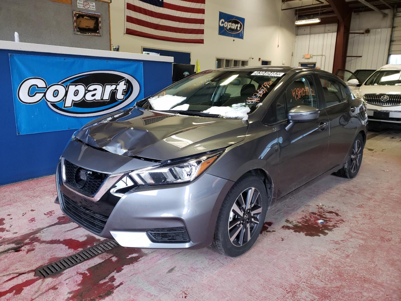 Photo 2 from auction – 2021 NISSAN VERSA SV with VIN 3N1CN8EV9ML884775