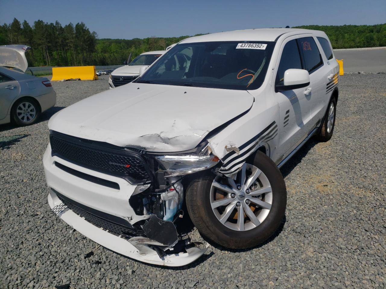 Photo 2 from auction – 2020 DODGE DURANGO SS with VIN 1C4SDJFT2LC366436