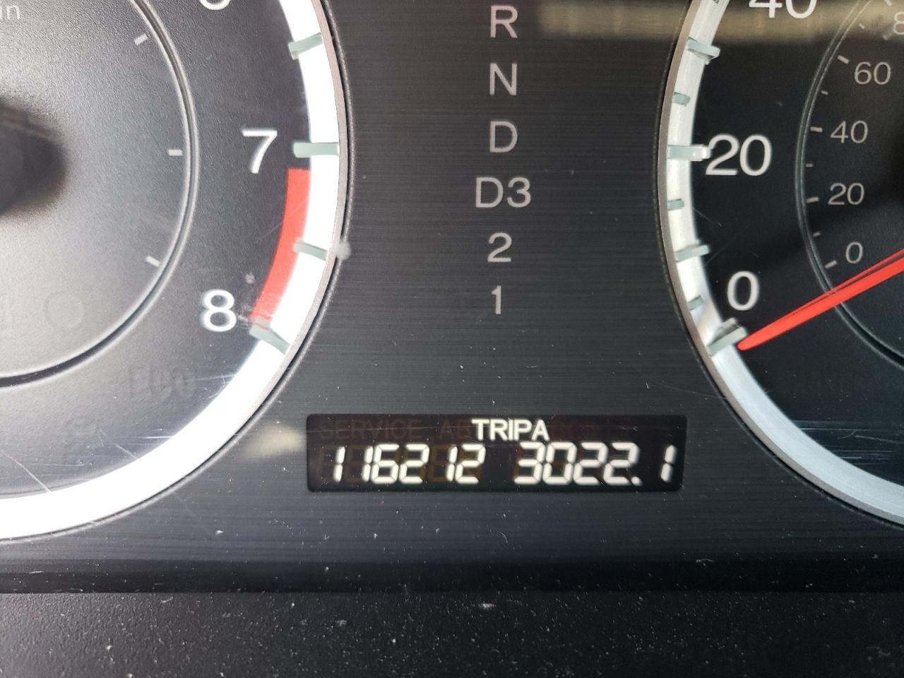 Photo 8 from auction – 2012 HONDA ACCORD EXL with VIN 1HGCP2F8XCA087097