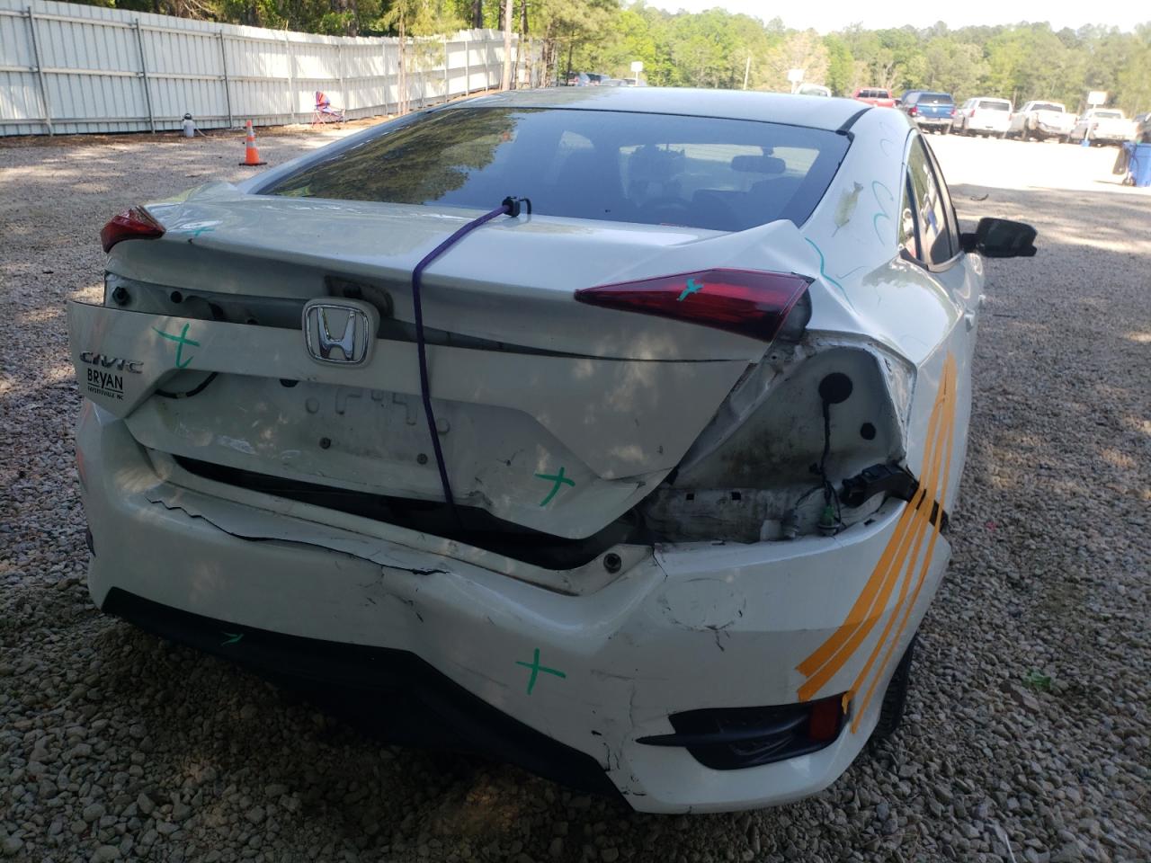 Photo 9 from auction – 2016 HONDA CIVIC EX with VIN 2HGFC2F74GH510005