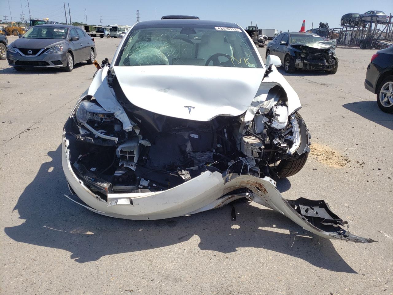 Photo 9 from auction – 2020 TESLA MODEL 3 with VIN 5YJ3E1EC5LF624728