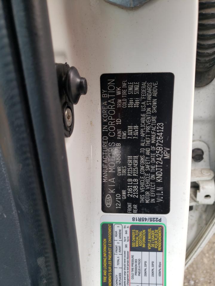 Снимка 10 от търг – 2011 KIA SOUL + с VIN KNDJT2A25B7264123