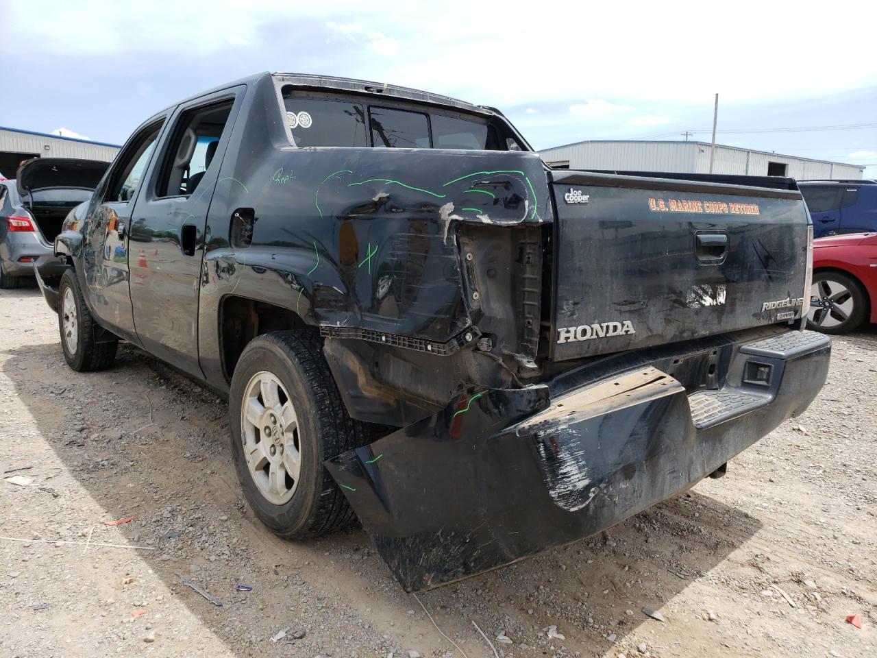 Photo 3 from auction – 2008 HONDA RIDGELINE with VIN 2HJYK16468H505041