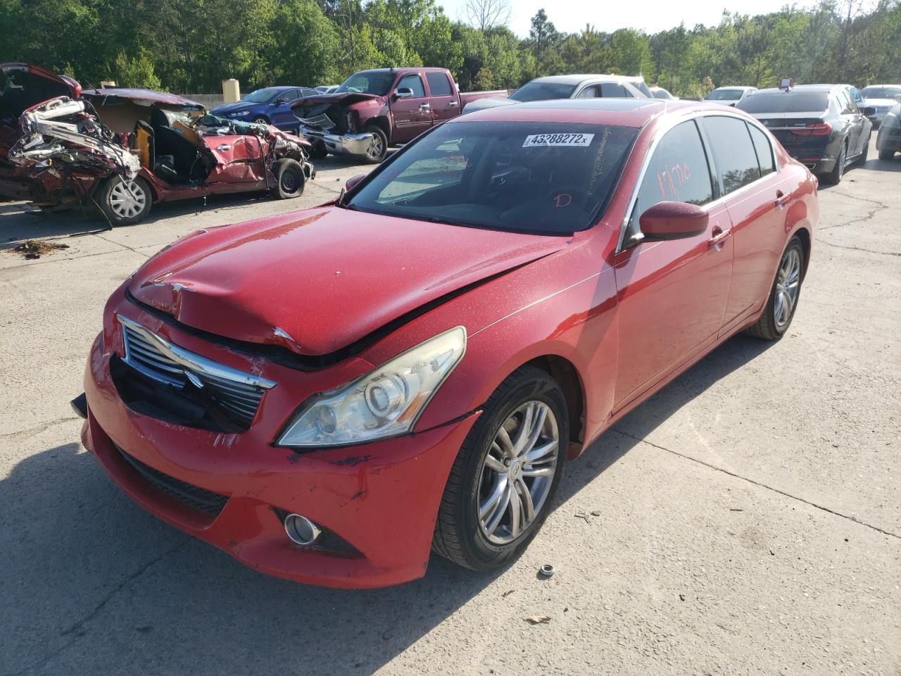 Photo 2 from auction – 2011 INFINITI G37 BASE with VIN JN1CV6AP2BM506070