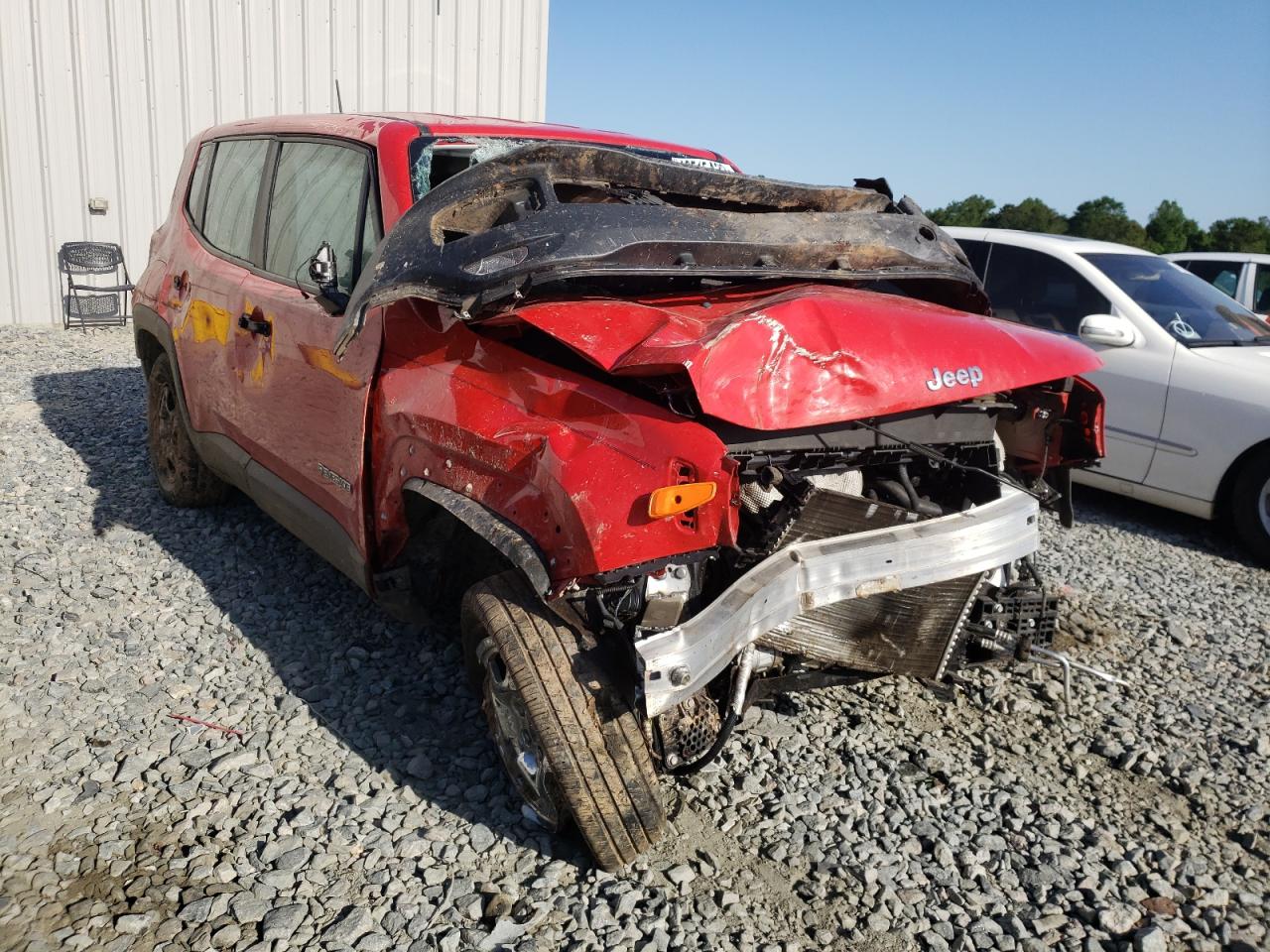 Photo 1 from auction – 2018 JEEP RENEGADE S with VIN ZACCJBAB0JPJ50267
