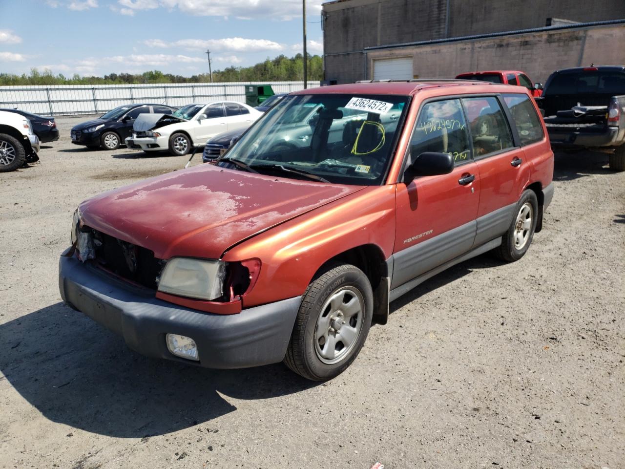 Photo 2 from auction – 2001 SUBARU FORESTER L with VIN JF1SF63521G721856
