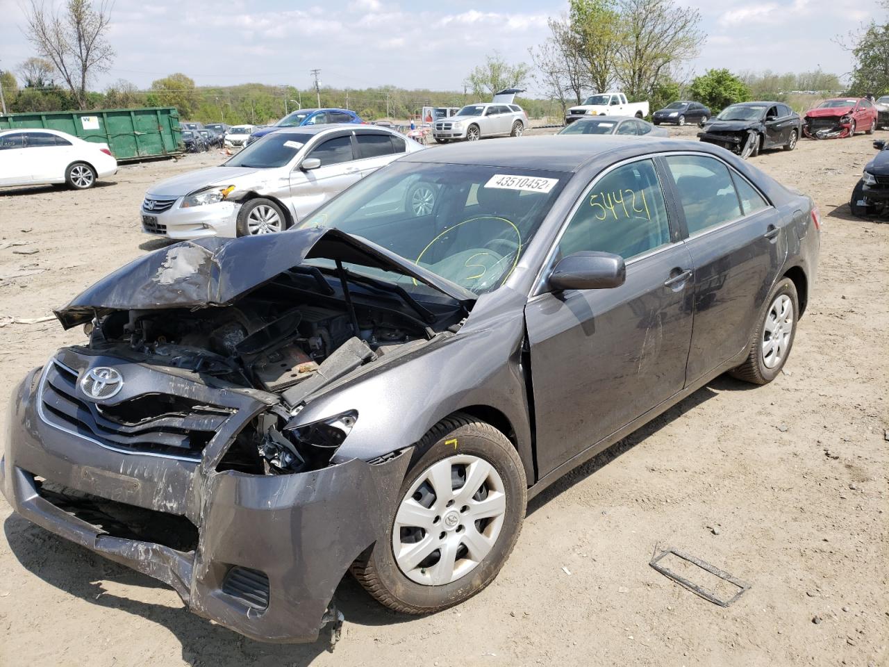 Photo 2 from auction – 2011 TOYOTA CAMRY BASE with VIN 4T4BF3EK1BR186387