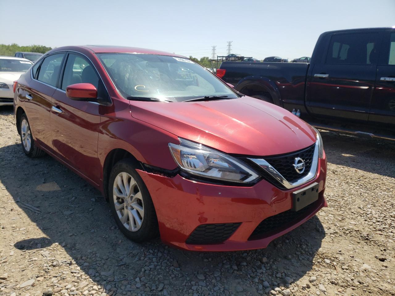NISSAN SENTRA S 2017 with VIN 3N1AB7APXHY343387 - Photo from auction