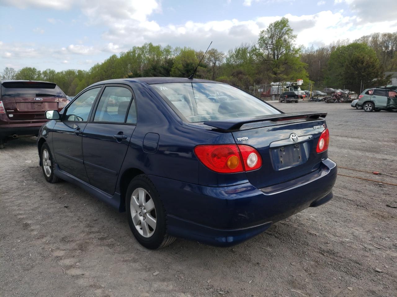 Photo 3 from auction – 2004 TOYOTA COROLLA CE with VIN 2T1BR32E54C314506