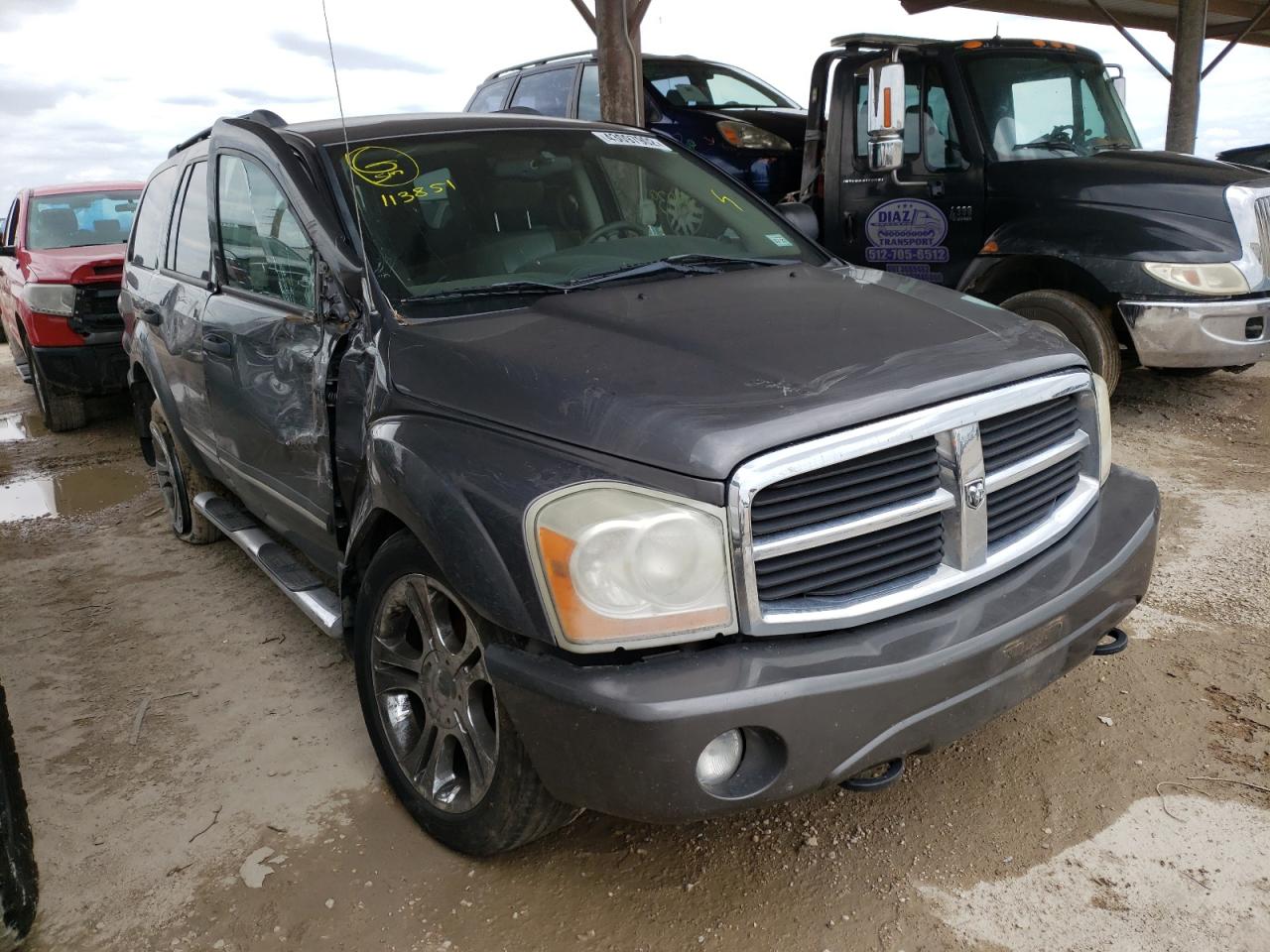 DODGE DURANGO LI 2004 with VIN 1D4HB58DX4F113851 - Photo from auction