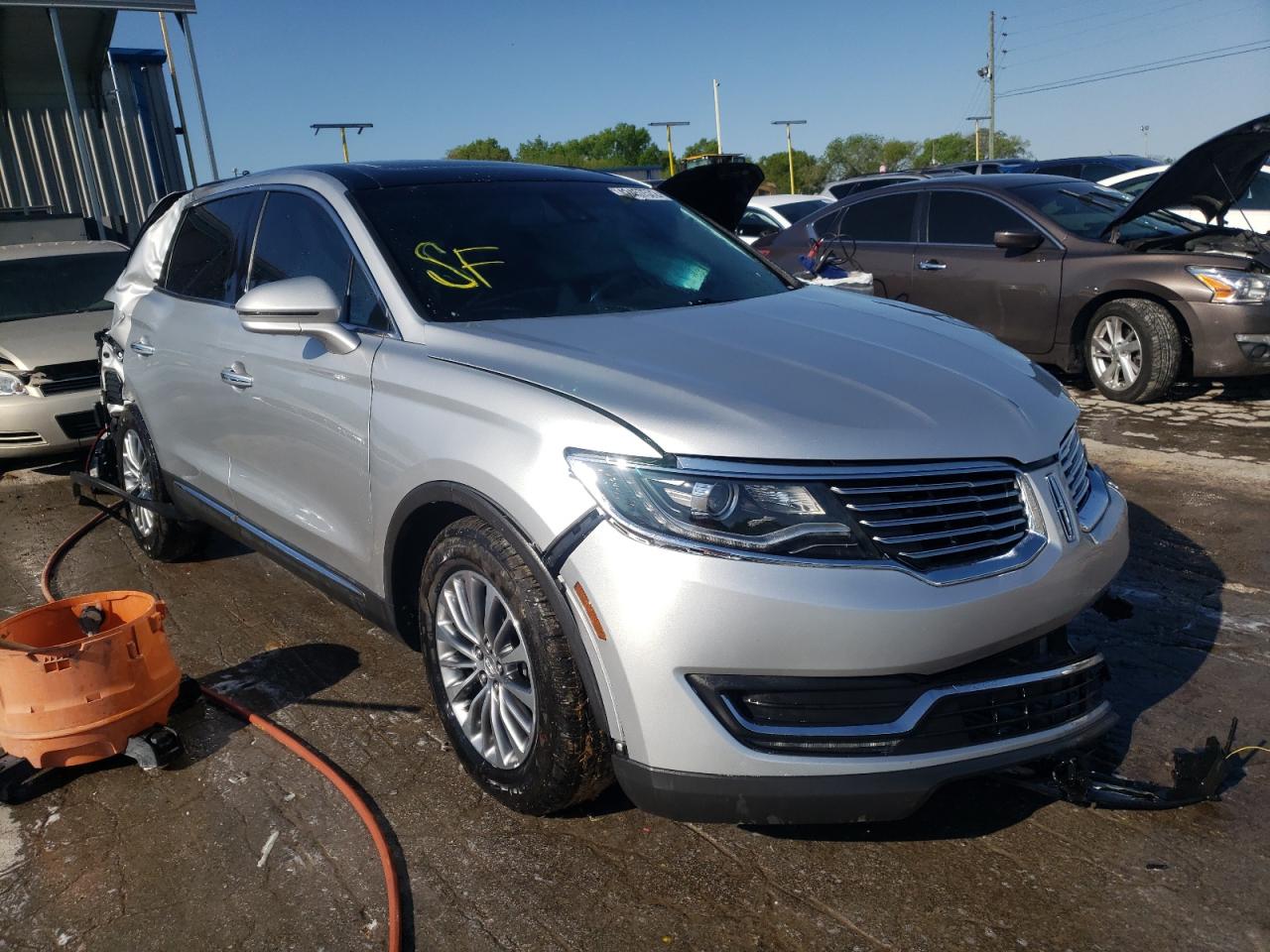 LINCOLN MKX SELECT 2016 with VIN 2LMPJ6KR9GBL54389 - Photo from auction
