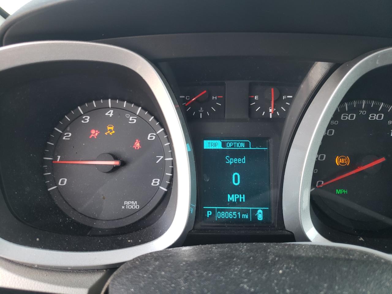 Photo 8 from auction – 2013 CHEVROLET EQUINOX LS with VIN 2GNFLCEK1D6177853