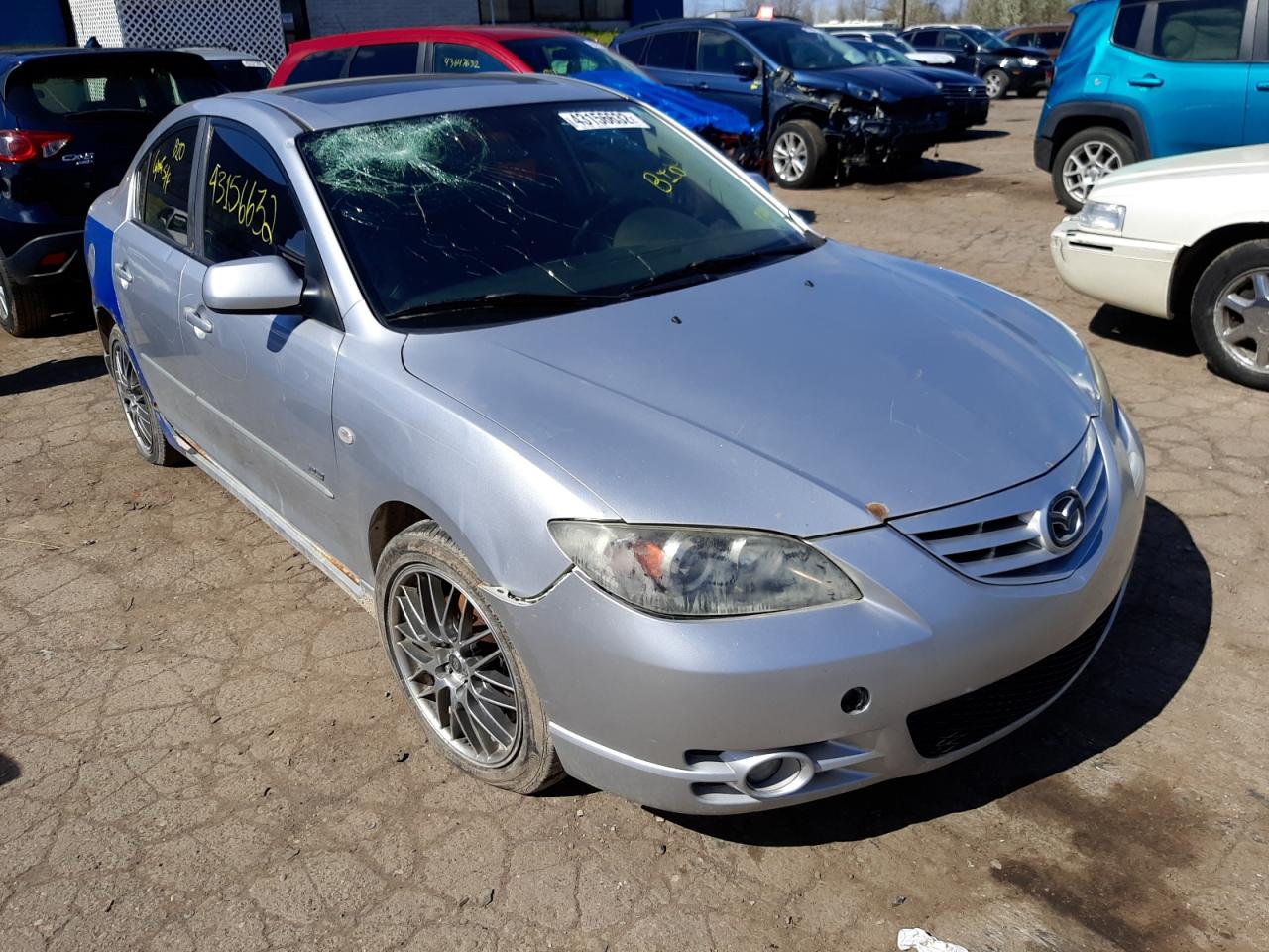 MAZDA 3 S 2006 with VIN JM1BK323761429974 - Photo from auction
