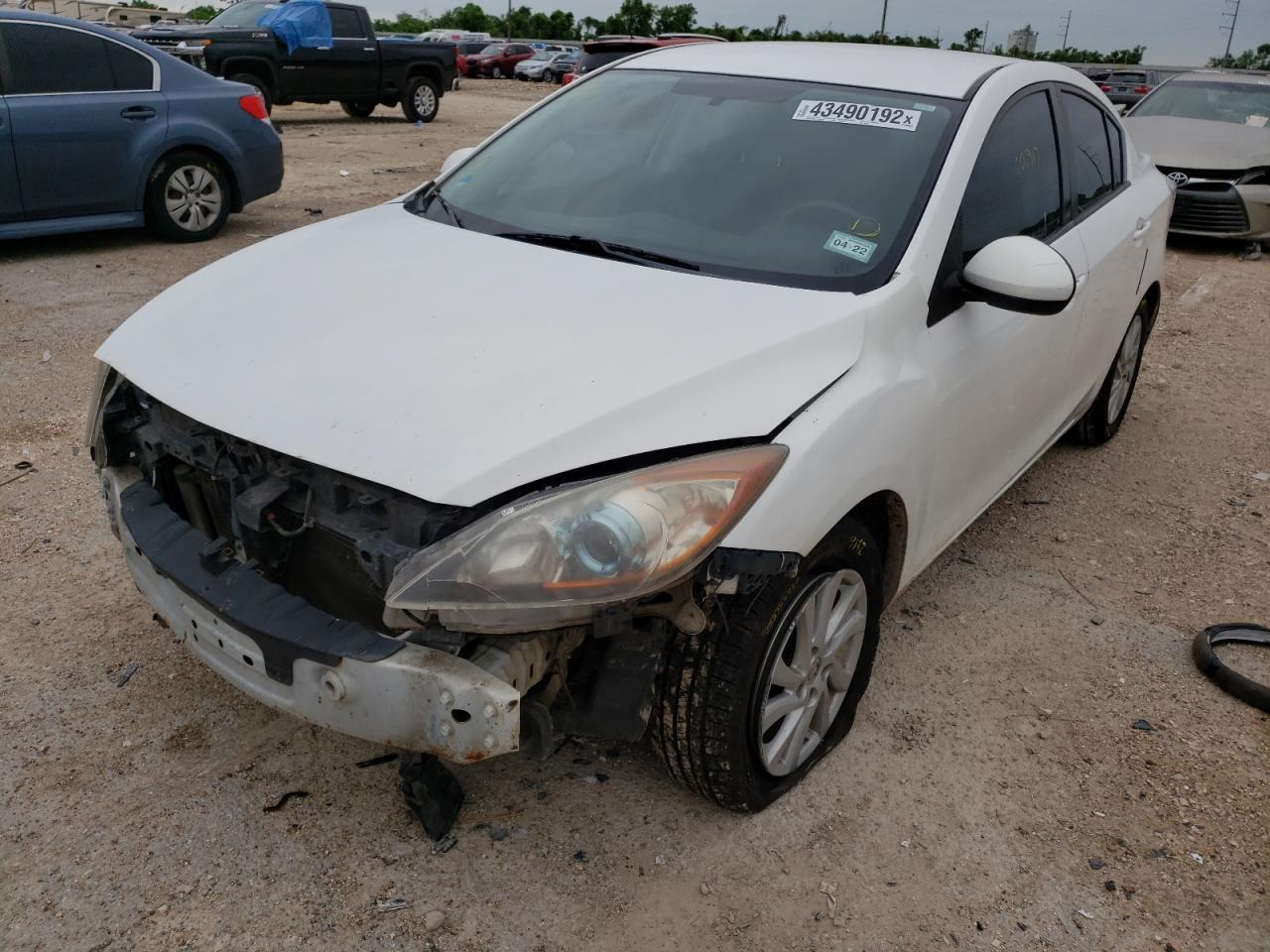 Foto 2 de la subasta – 2012 MAZDA 3 I con VIN JM1BL1V83C1568455