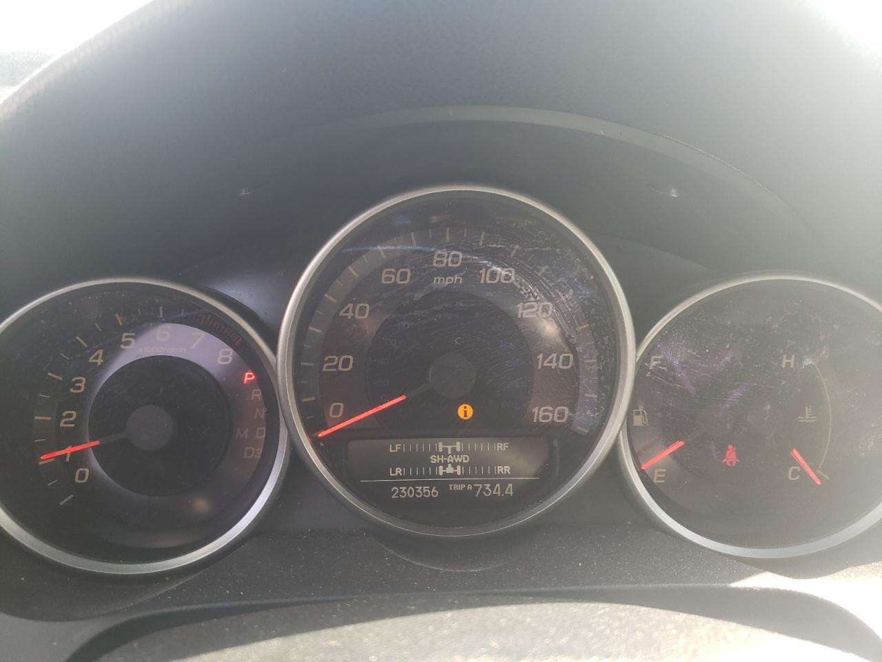 Photo 8 from auction – 2006 ACURA RL with VIN JH4KB16596C003156