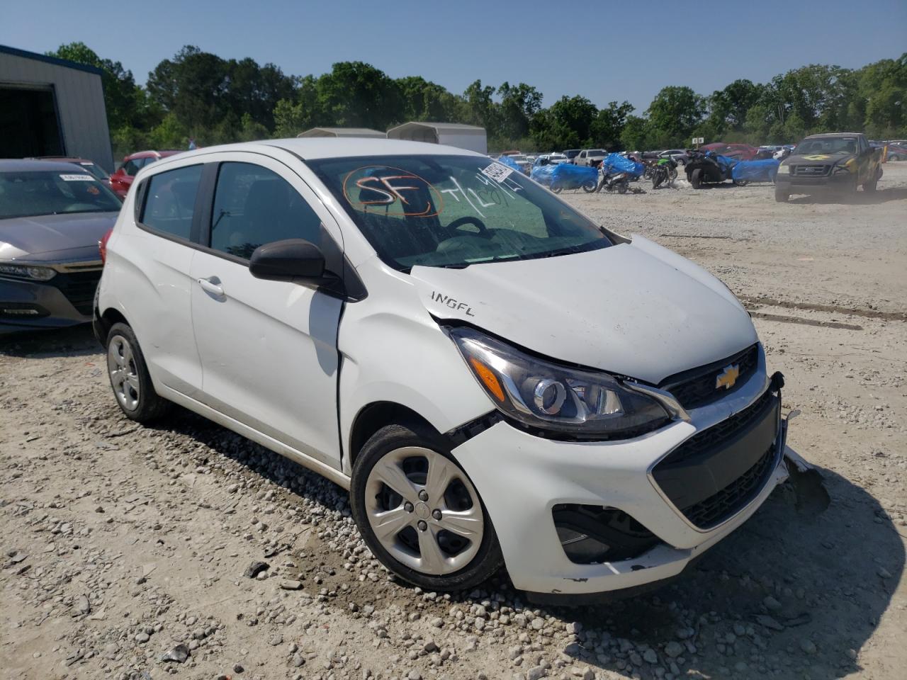 CHEVROLET SPARK LS 2019 with VIN KL8CB6SA6KC716668 - Photo from auction