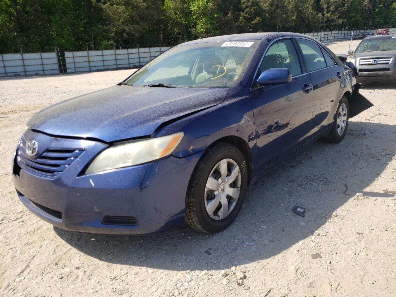Photo 2 from auction – 2007 TOYOTA CAMRY CE with VIN 4T1BE46K67U137095