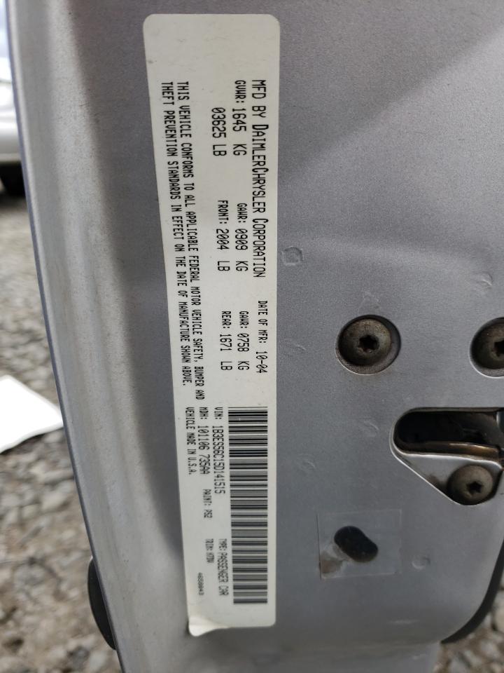 Foto 10 de la subasta – 2005 DODGE NEON SXT con VIN 1B3ES56C15D141515