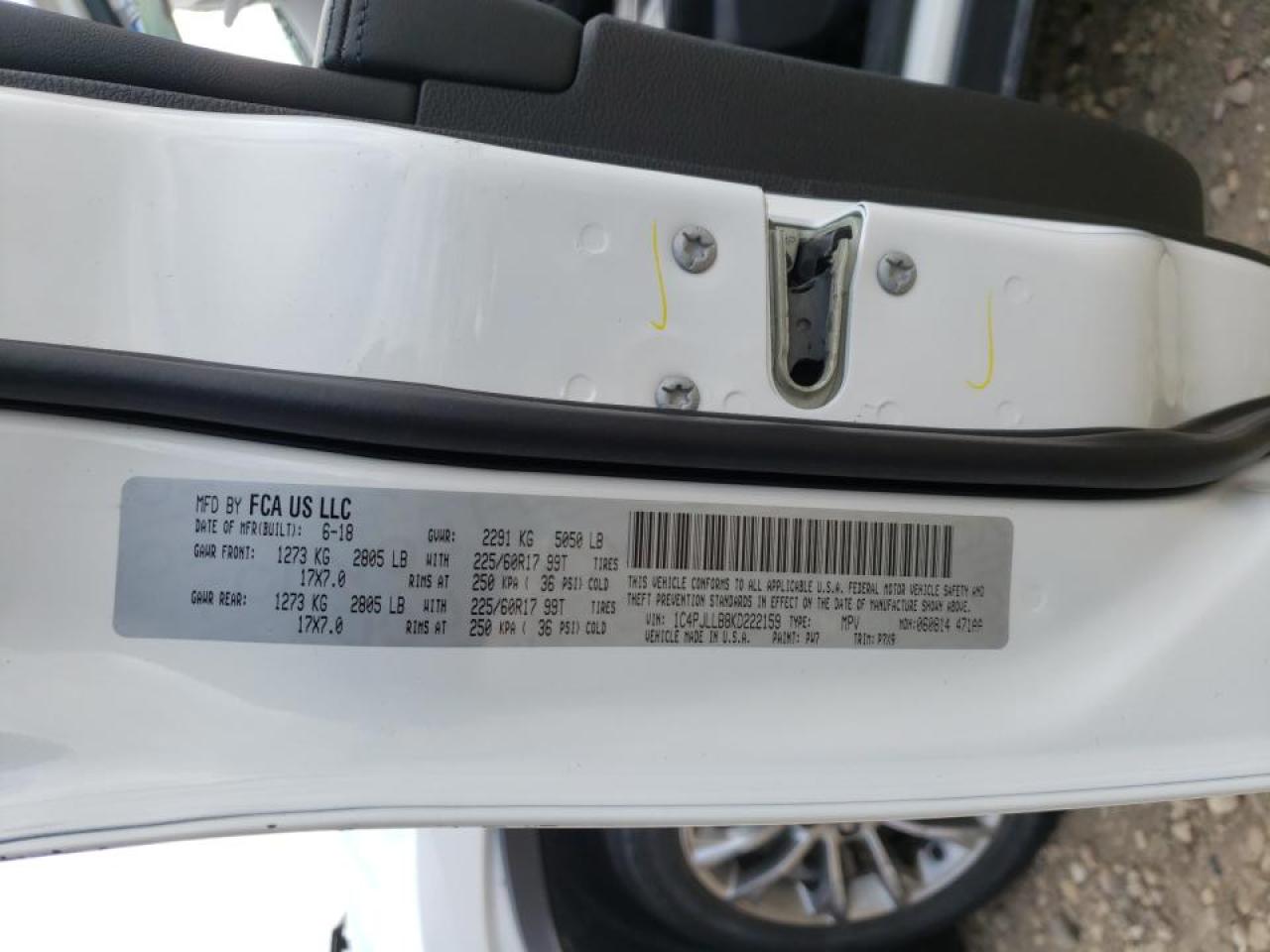 Photo 10 from auction – 2019 JEEP CHEROKEE L with VIN 1C4PJLLB8KD222159