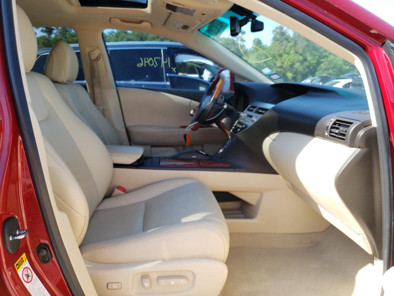 Photo 5 from auction – 2010 LEXUS RX 350 with VIN 2T2ZK1BAXAC022555