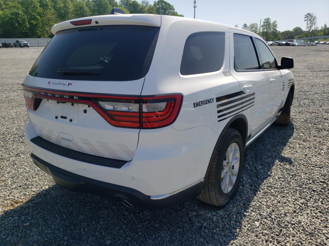 Photo 4 from auction – 2020 DODGE DURANGO SS with VIN 1C4SDJFT2LC366436