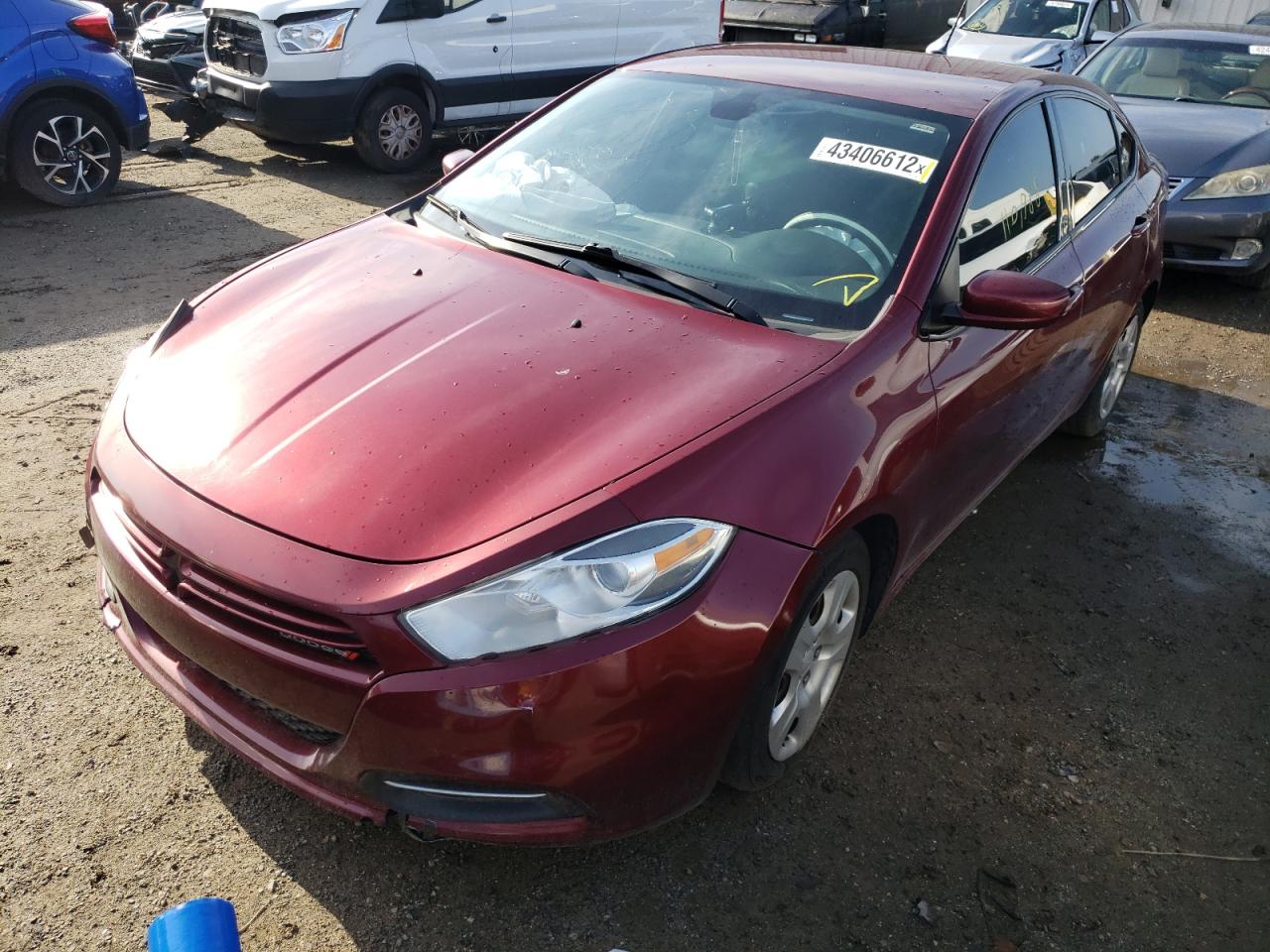 Photo 2 from auction – 2015 DODGE DART SE with VIN 1C3CDFAA6FD277740