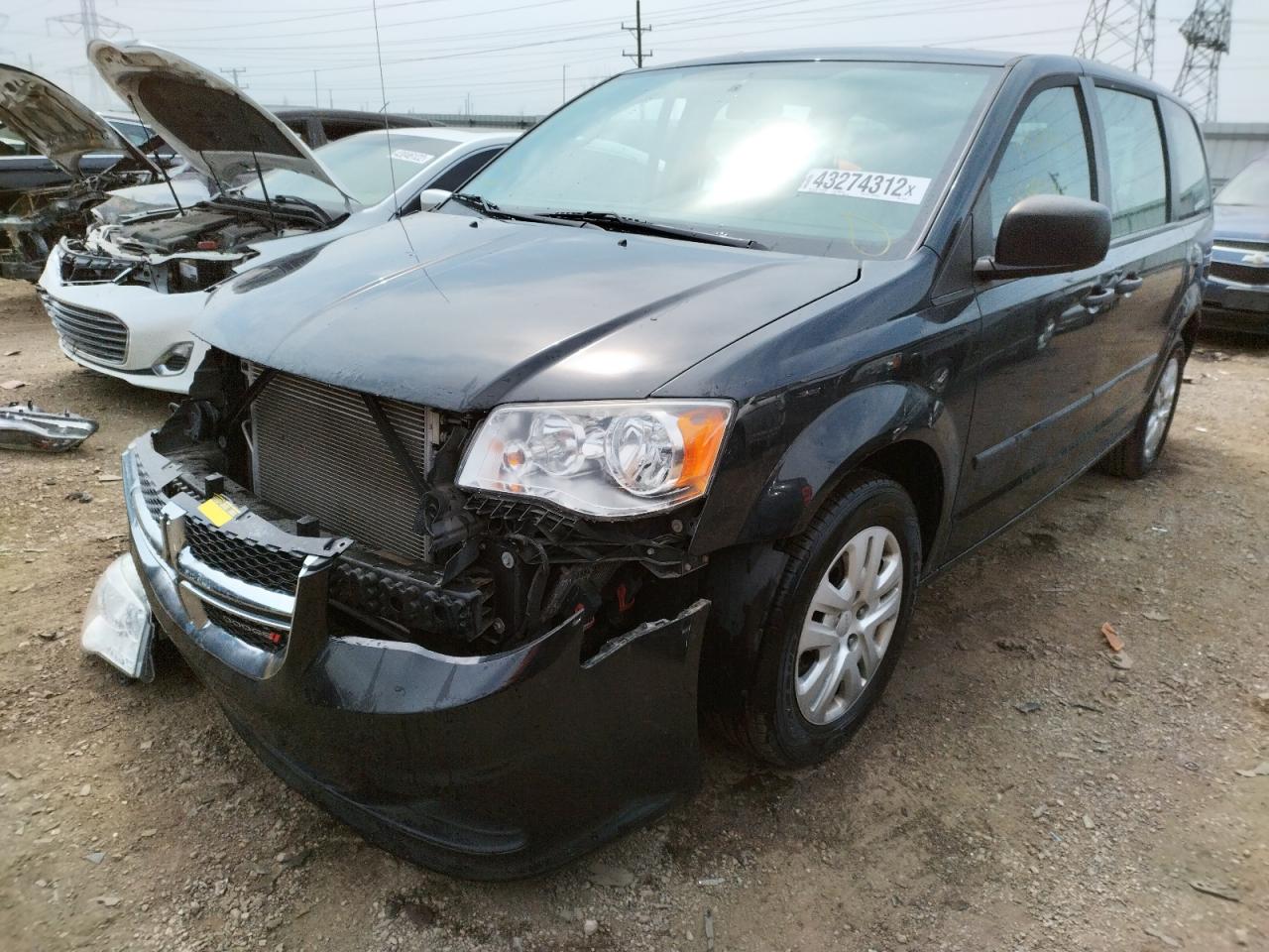 Photo 2 from auction – 2014 DODGE GRAND CARA with VIN 2C4RDGBG2ER162191