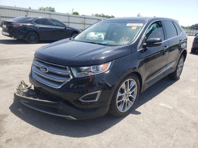 Photo 2 from auction – 2017 FORD EDGE TITAN with VIN 2FMPK3K83HBB40756