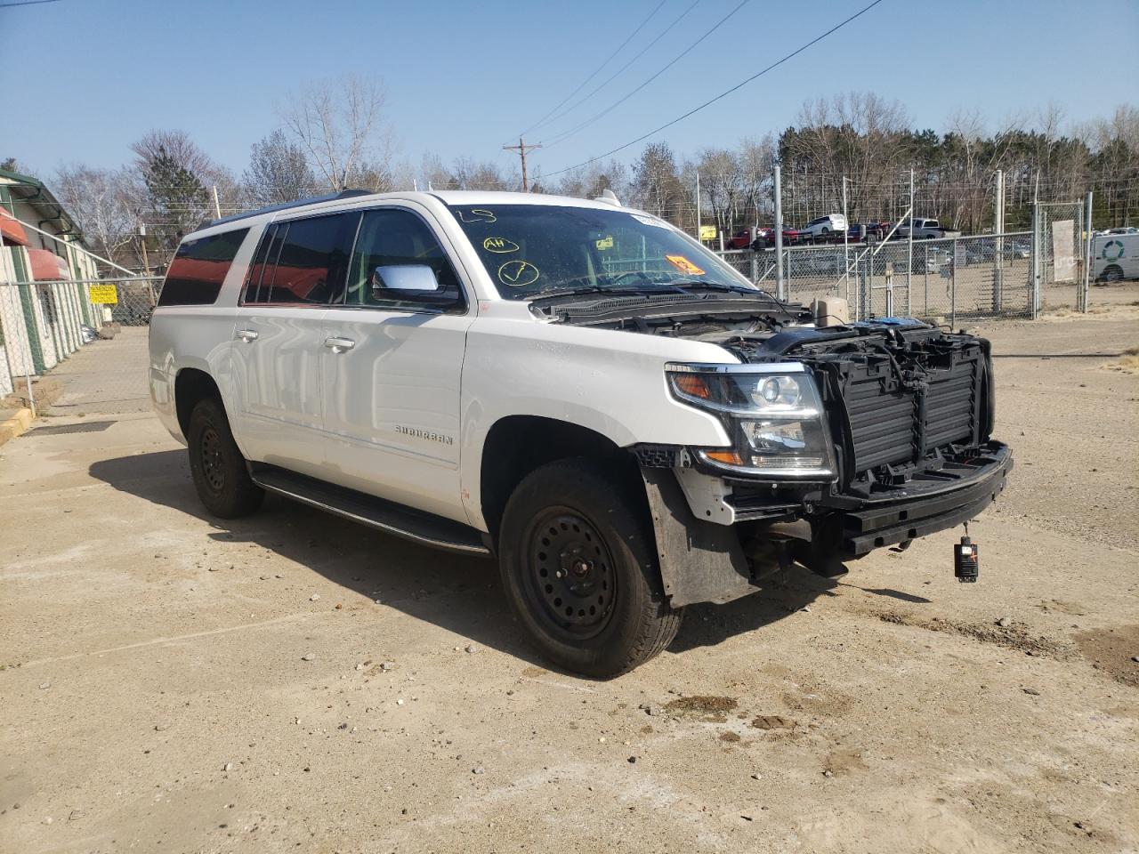 CHEVROLET SUBURBAN K 2017 with VIN 1GNSKJKC1HR214977 - Photo from auction