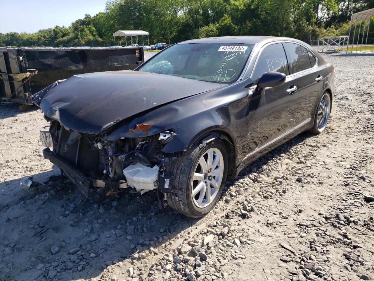 Photo 2 from auction – 2007 LEXUS LS 460 with VIN JTHBL46F475038328