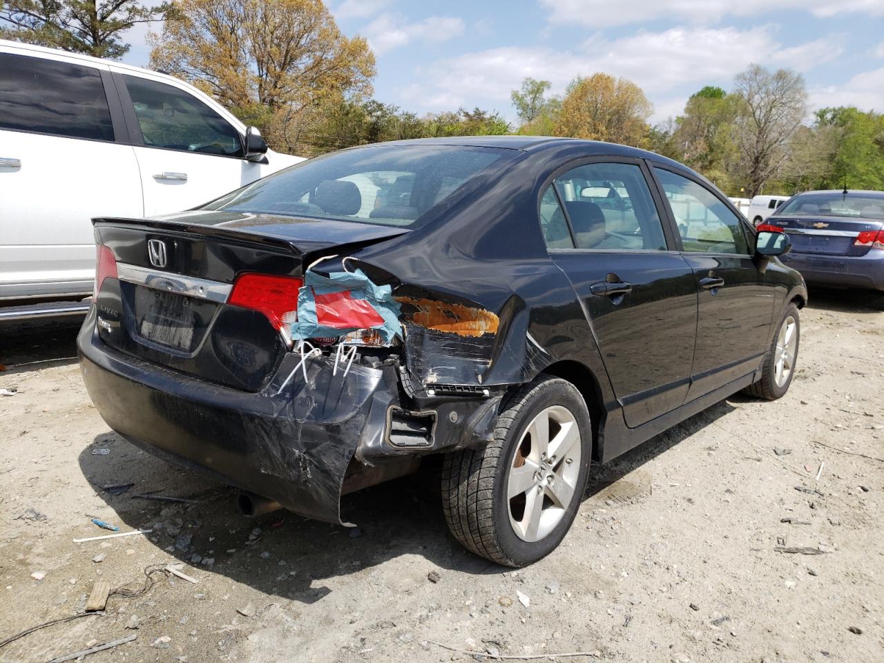 Photo 4 from auction – 2009 HONDA CIVIC LX-S with VIN 19XFA16639E015458