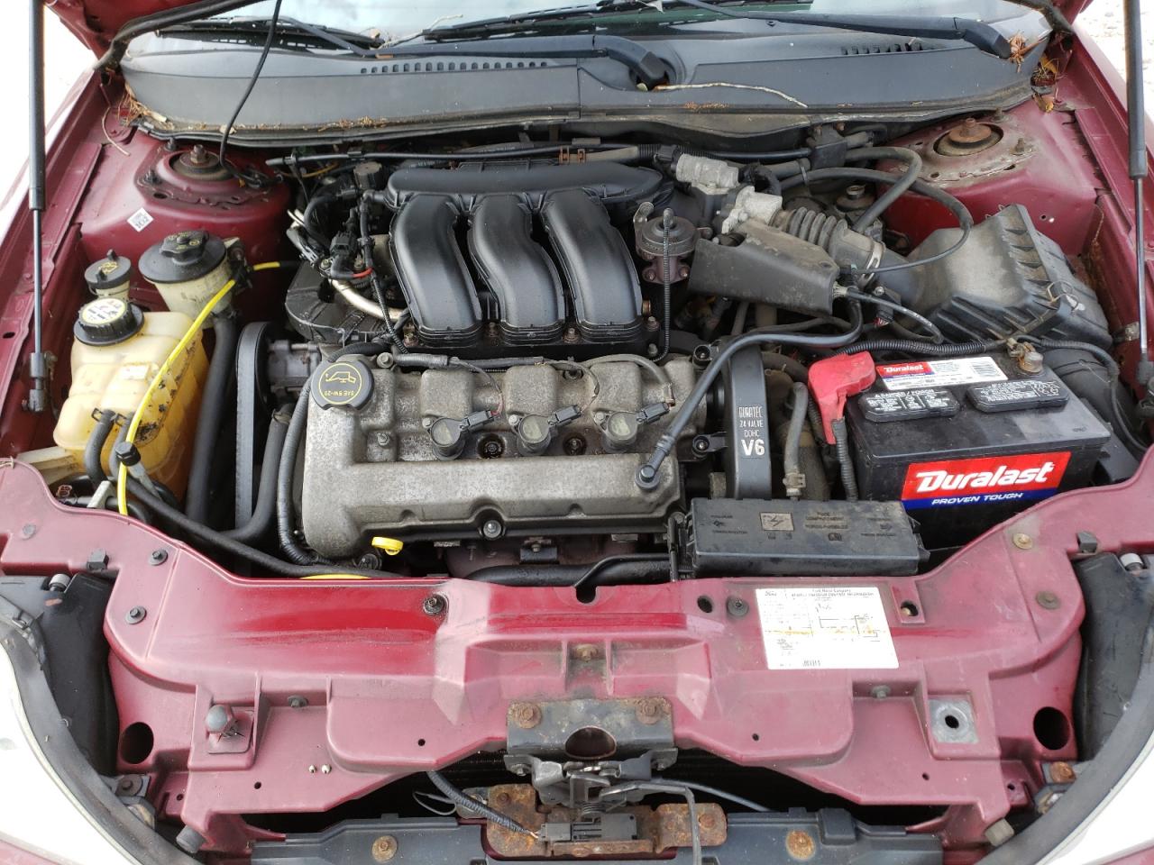 Photo 7 from auction – 2005 MERCURY SABLE LS P with VIN 1MEFM55S75A610287