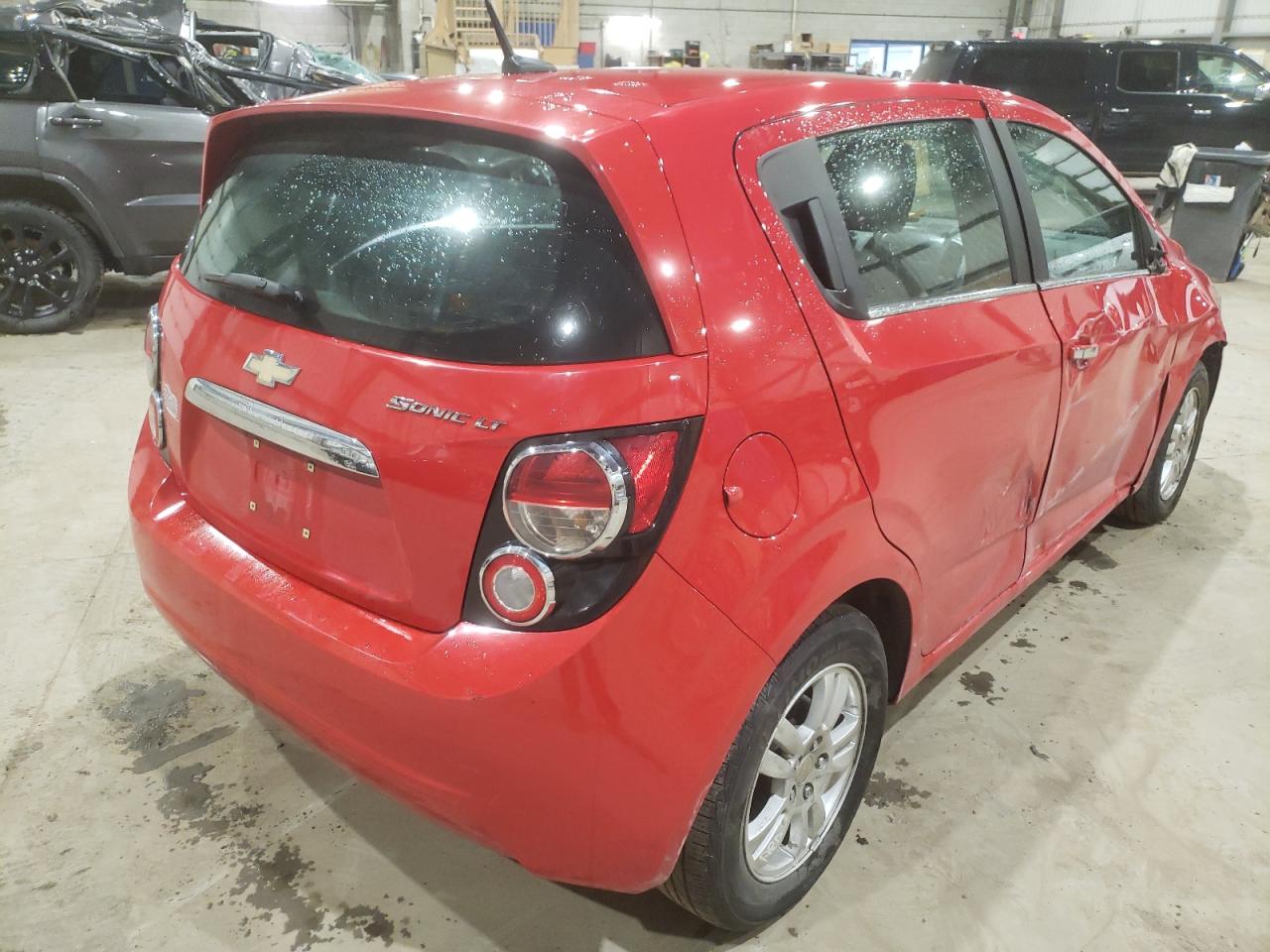Photo 4 from auction – 2013 CHEVROLET SONIC LT with VIN 1G1JC6EH2D4216081