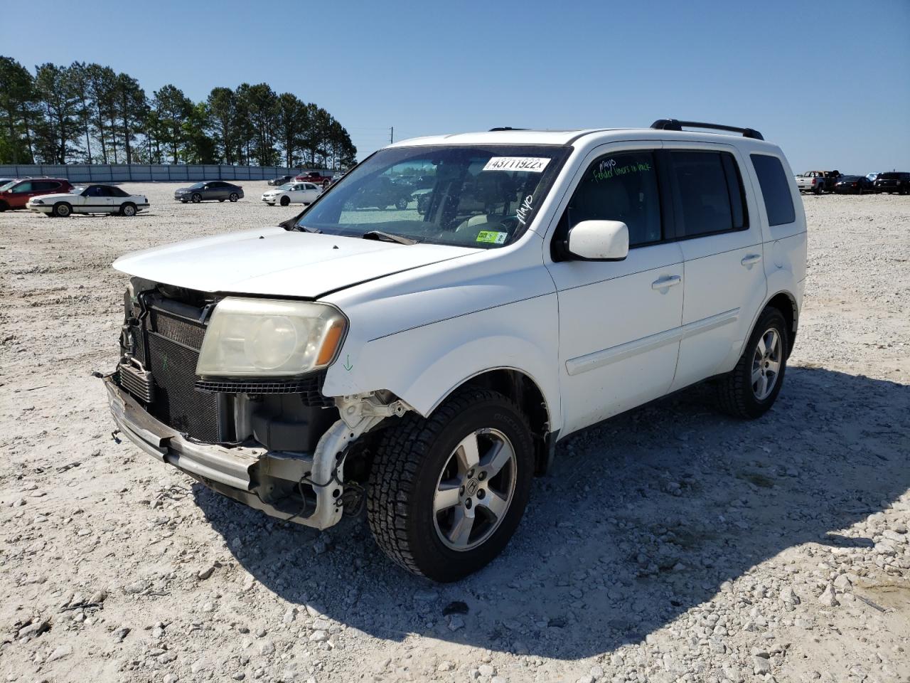 Photo 2 from auction – 2011 HONDA PILOT EXL with VIN 5FNYF3H54BB003734