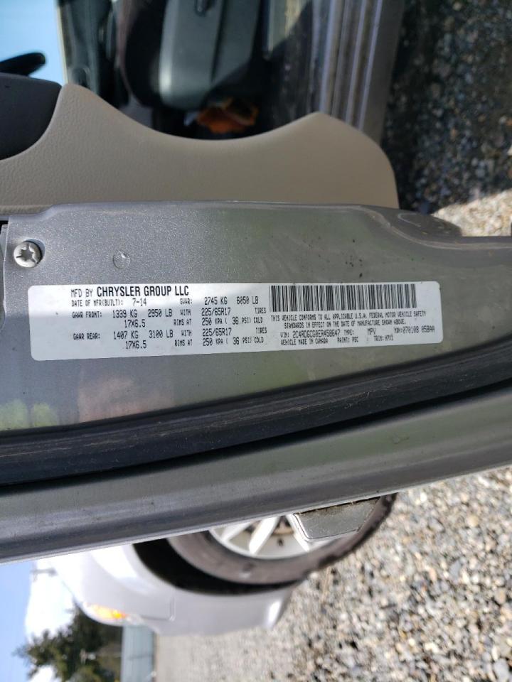Zdjęcie 10 z aukcji – 2014 DODGE GRAND CARA z VIN 2C4RDGCG0ER458647