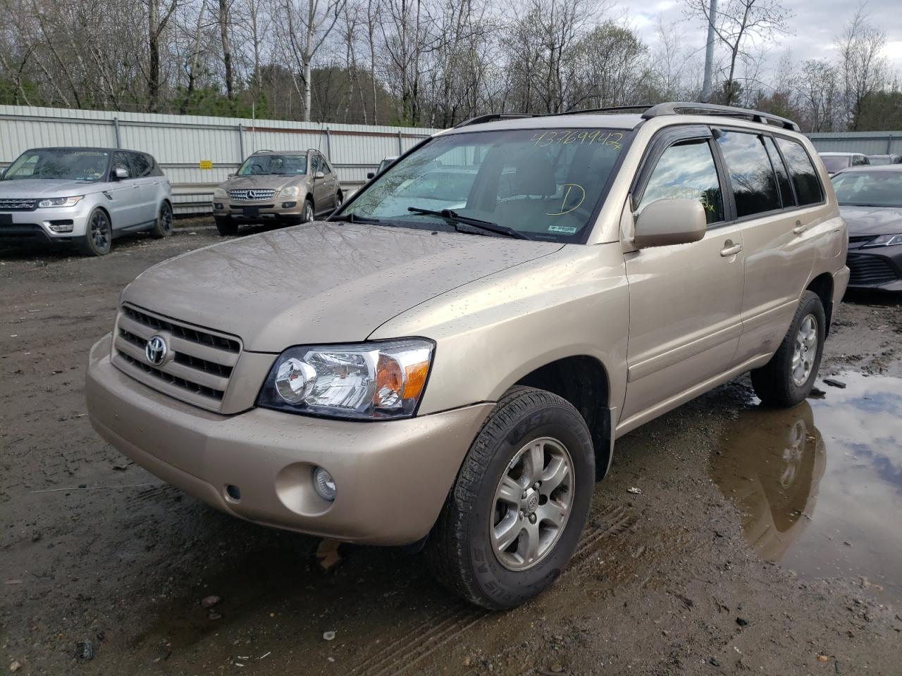 Photo 2 from auction – 2006 TOYOTA HIGHLANDER with VIN JTEHD21A460044128