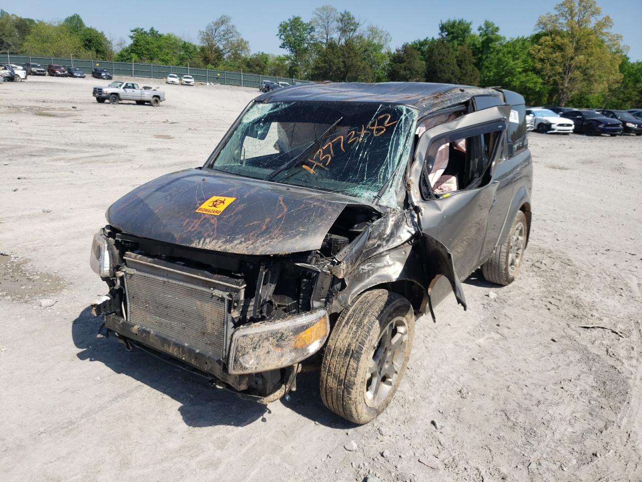Photo 9 from auction – 2007 HONDA ELEMENT SC with VIN 5J6YH18987L008127