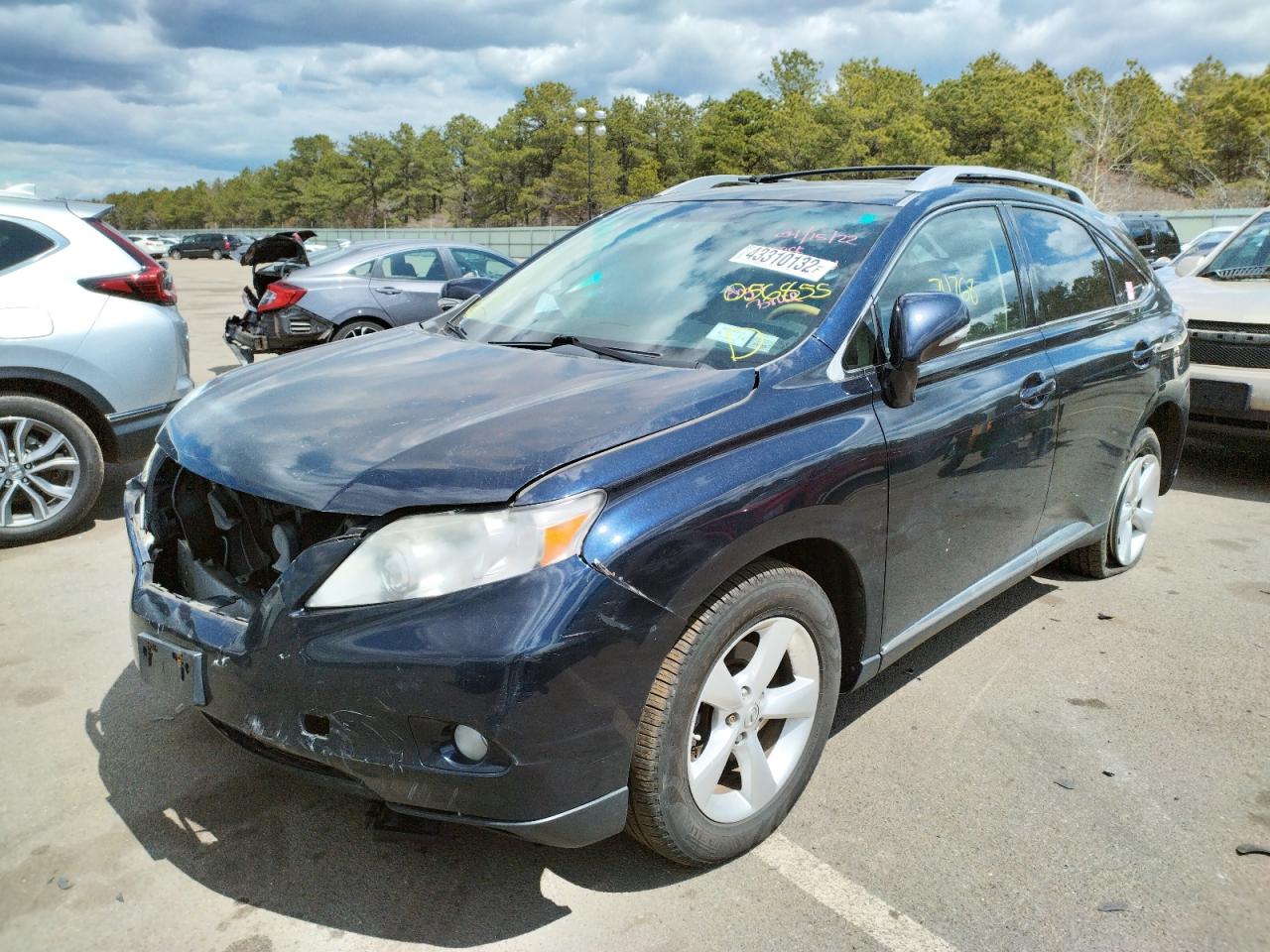 Photo 2 from auction – 2010 LEXUS RX 350 with VIN 2T2BK1BA3AC056855