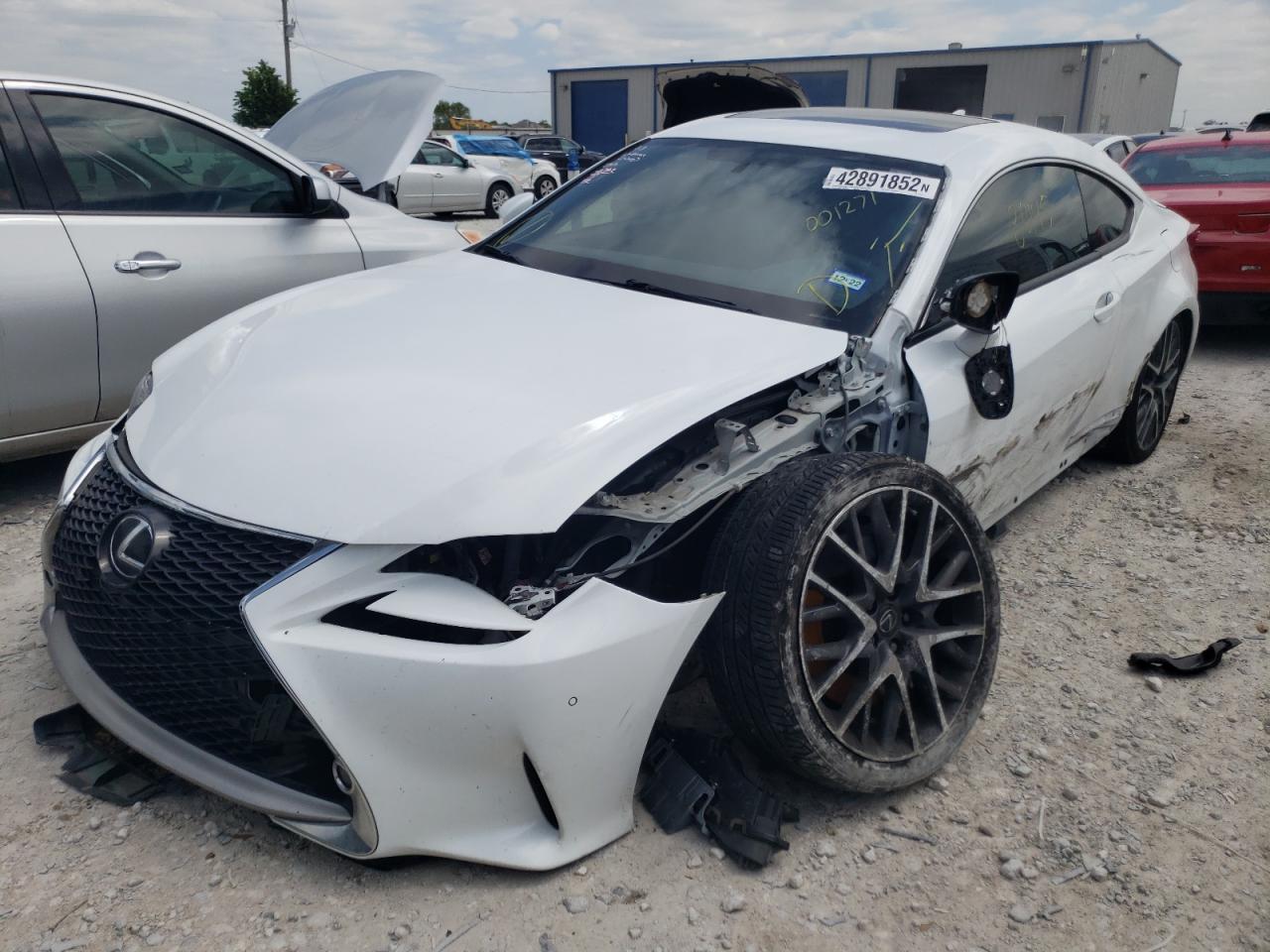 Photo 2 from auction – 2015 LEXUS RC 350 with VIN JTHHE5BC8F5001271