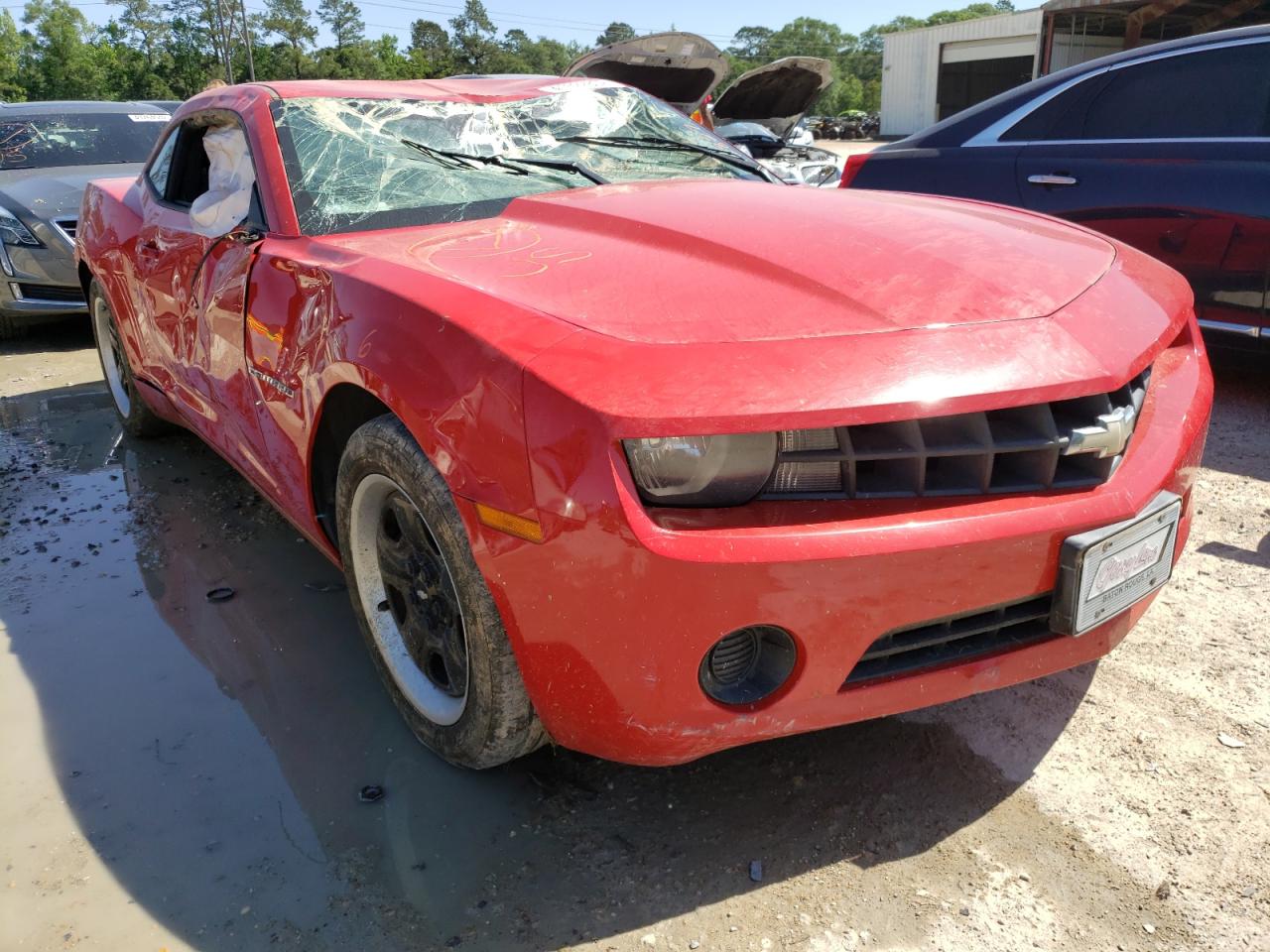 CHEVROLET CAMARO LS 2012 with VIN 2G1FA1E37C9106884 - Photo from auction