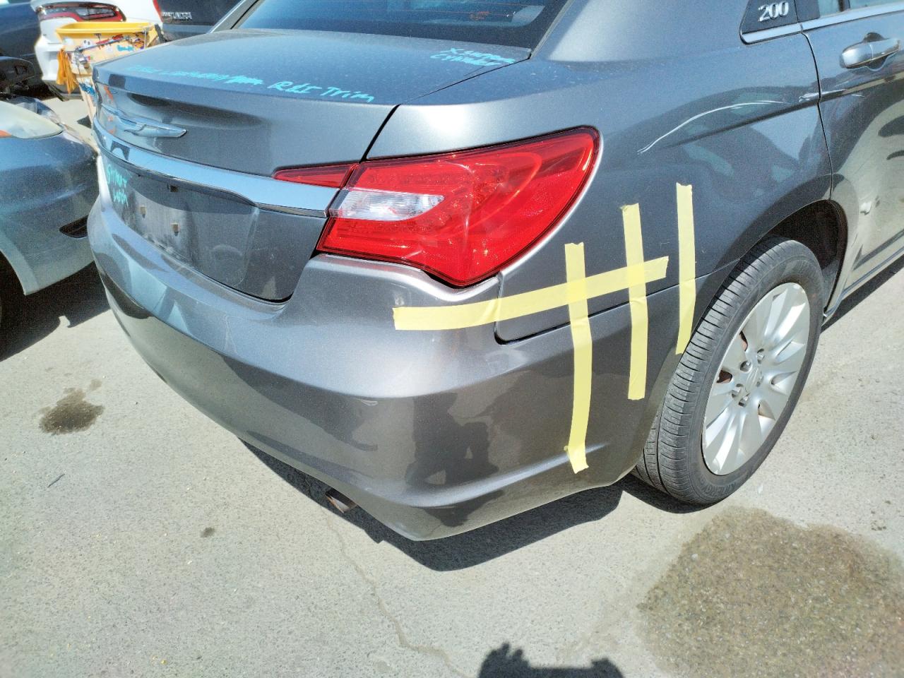 Photo 9 from auction – 2012 CHRYSLER 200 LX with VIN 1C3CCBAB1CN292026