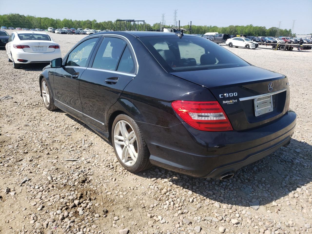 Photo 3 from auction – 2012 MERCEDES-BENZ C 250 with VIN WDDGF8BB7CR201037