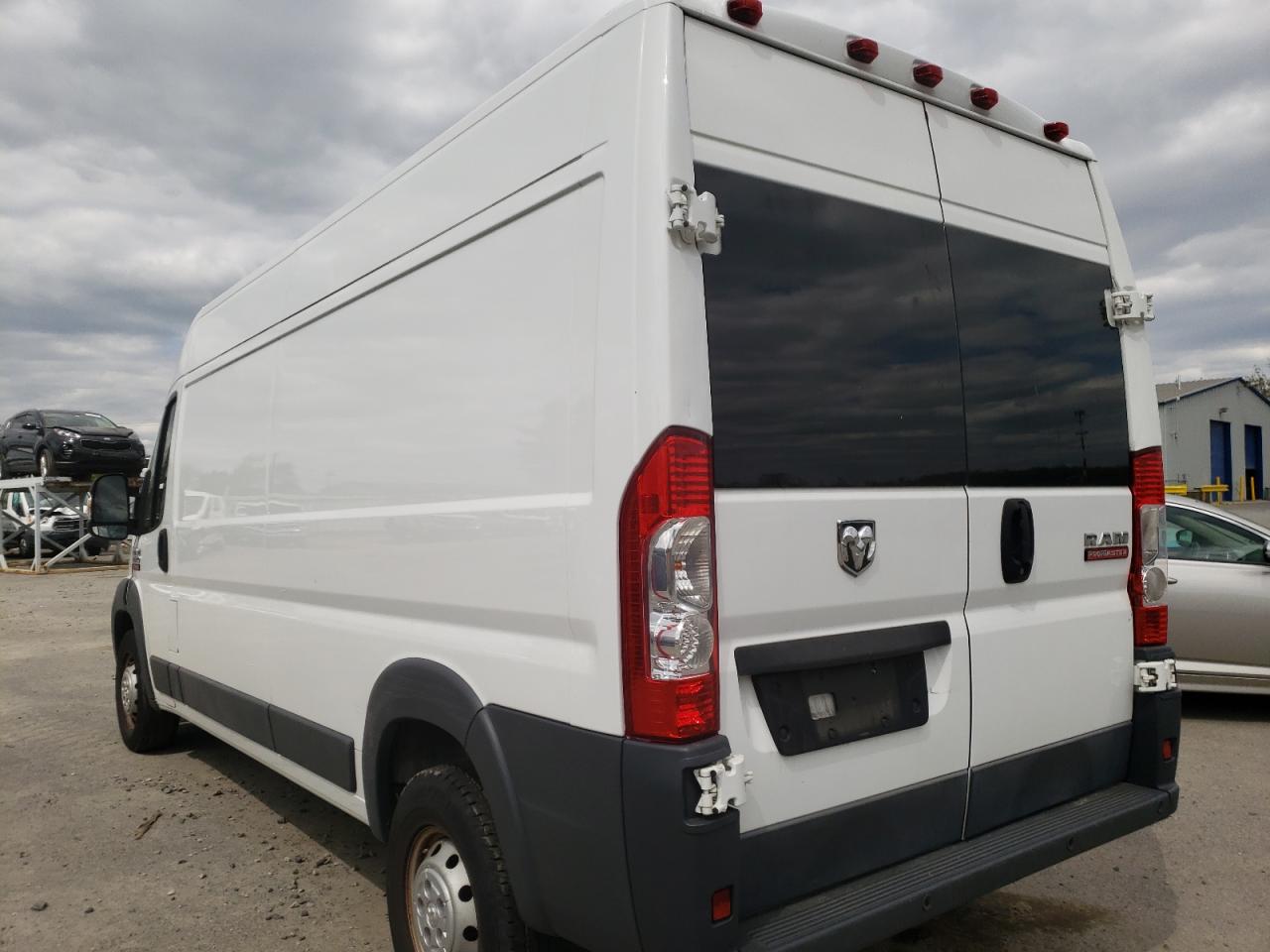 Photo 3 from auction – 2017 RAM PROMASTER with VIN 3C6TRVDG2HE544212