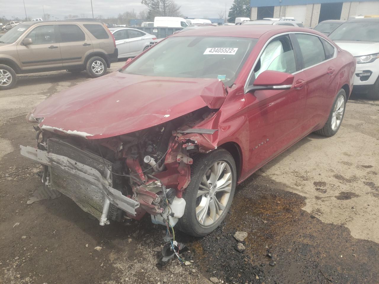 Photo 2 from auction – 2014 CHEVROLET IMPALA LT with VIN 2G1125S35E9103049