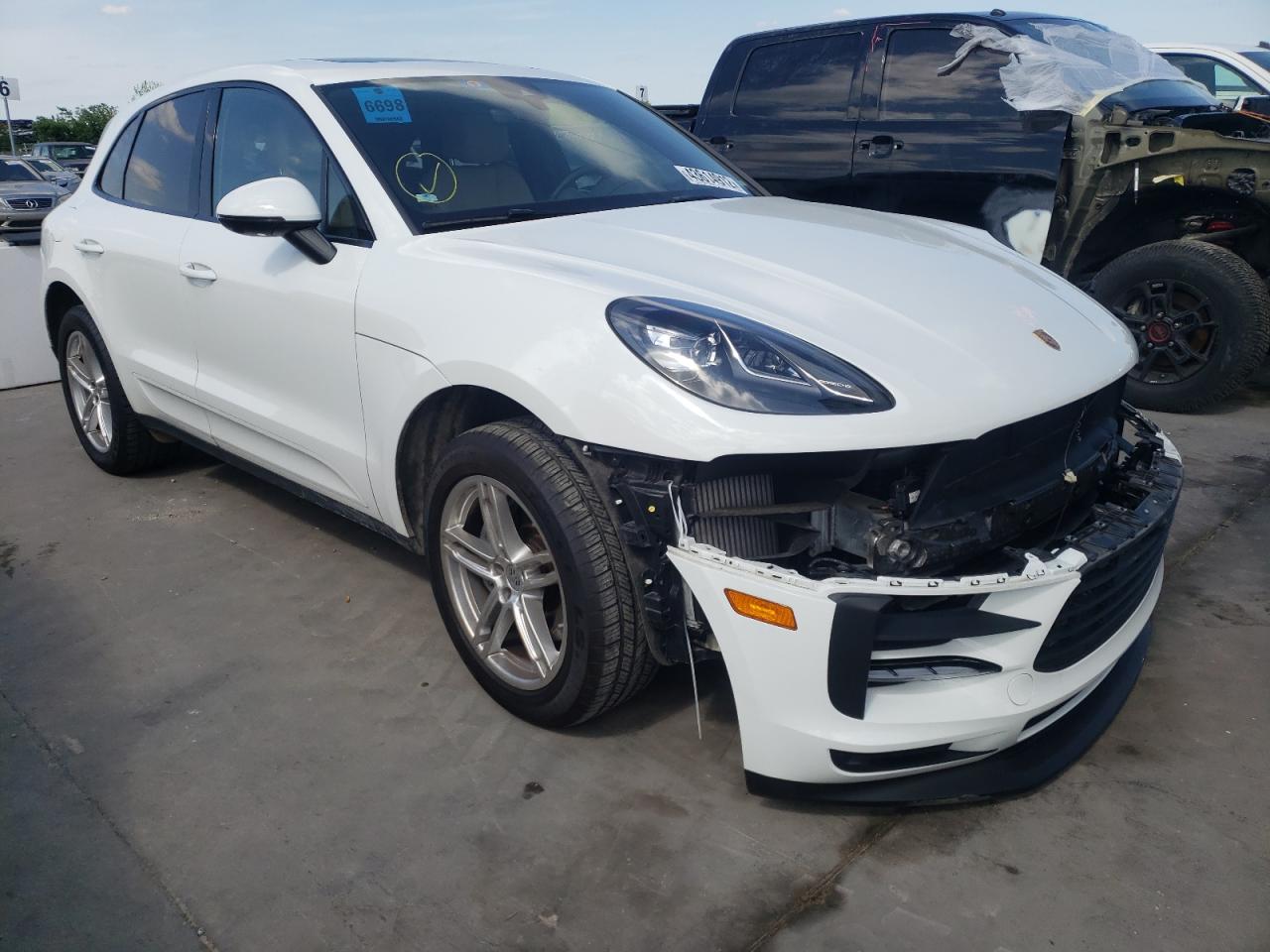 PORSCHE MACAN S 2021 with VIN WP1AB2A5XMLB32206 - Photo from auction