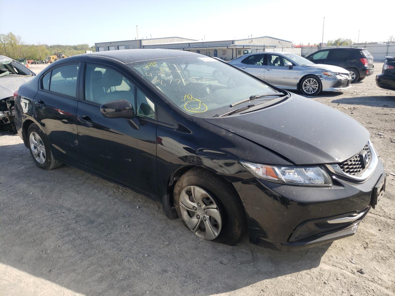 Photo 9 from auction – 2014 HONDA CIVIC LX with VIN 19XFB2F56EE003342
